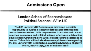 London School of Economics and Political Science LSE