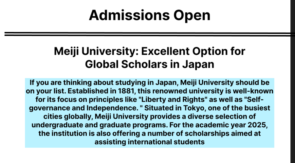 Meiji University