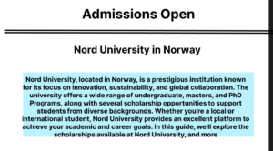 Nord University in Norway