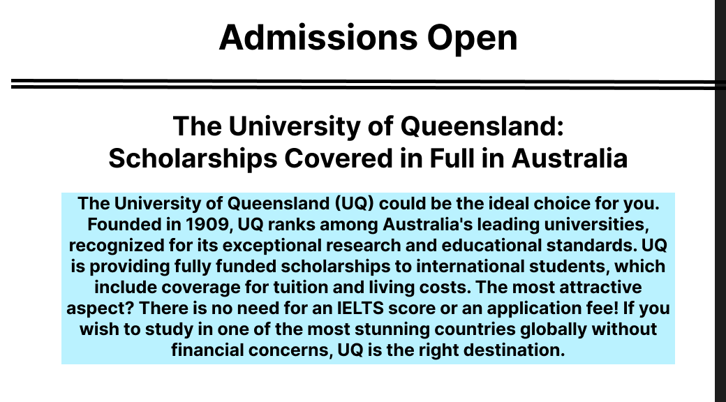 The University of Queensland