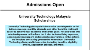 International students studying at Universiti Teknologi Malaysia (UTM) under the University Technology Malaysia Scholarships program
