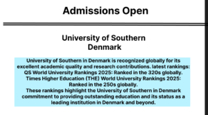 univerity of southern denmark